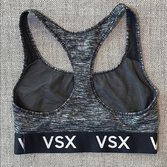 VSX‎ Victoria’s Secret Black and White Sports Bra. Size Small - Picture 2 of 3